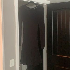 Moda/international black sweater dress size medium